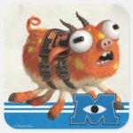 Archie The Pig Square Sticker