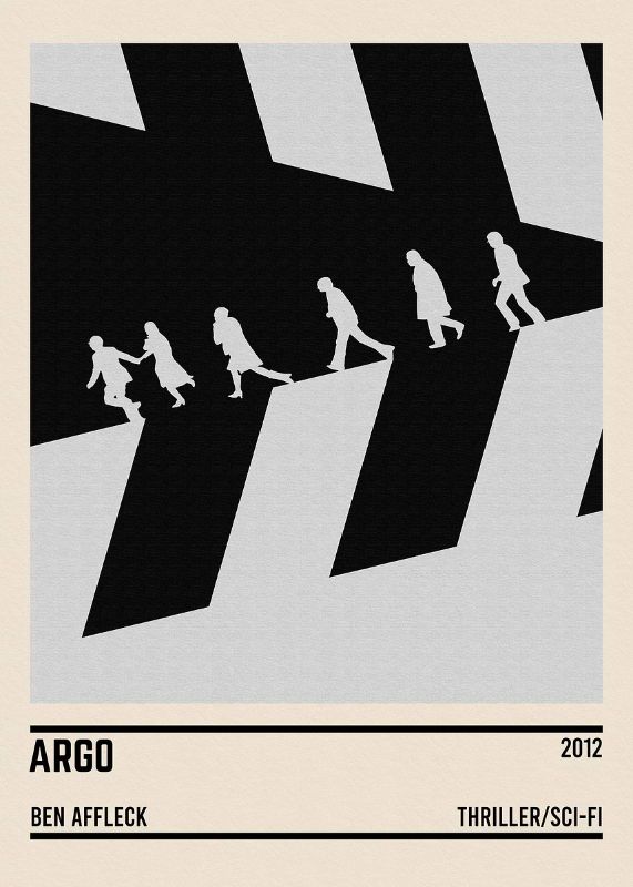 Argo Movie Minimalist Poster
