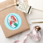 Ariel Frame Classic Round Sticker