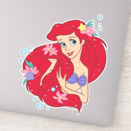 Ariel Ocean Beauty Bloom Sticker