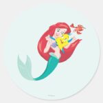 Ariel Friends Classic Round Sticker