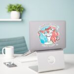 Ariel Mermaid Hair Dont Care Sticker