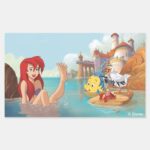 Ariel Dream Big Rectangular Sticker