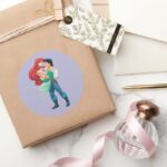 Ariel And Prince Eric Classic Round Sticker