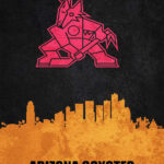 Arizona City Skyline Poster