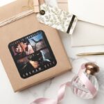 Arkham City Escape Is Impossible Square Sticker