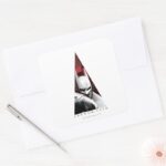 Arkham City Triangle Square Sticker