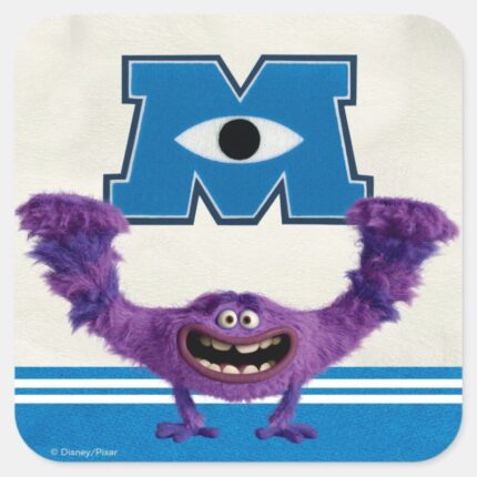 Art 4 Square Sticker