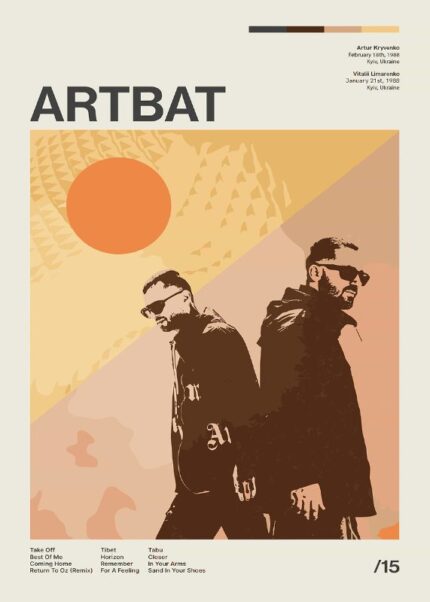 Artbat Music Poster
