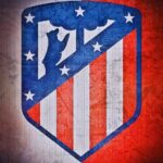 Atletico Madrid Crest Football Poster