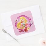 Aurora Graceful Princess Square Sticker