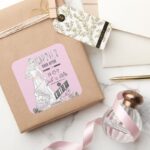 Aurora Happily Ever After Square Sticker