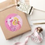 Aurora Sleeping Beauty Classic Round Sticker