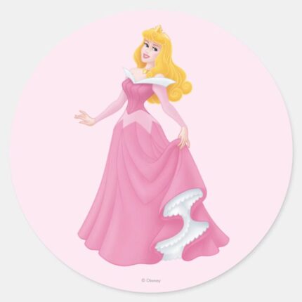 Aurora 3 Classic Round Sticker