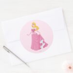 Aurora 3 Classic Round Sticker