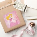 Aurora Princess Square Sticker