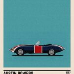 Austin Powers Car Poster
