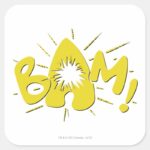 BAM SQUARE STICKER