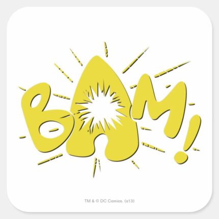 BAM SQUARE STICKER