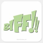 BIFF SQUARE STICKER