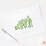 BIFF SQUARE STICKER