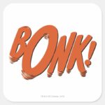 BONK SQUARE STICKER