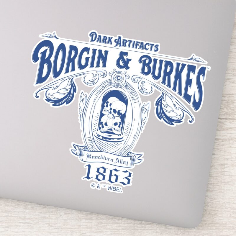 BORGIN BURKES™ Dark Artifacts Store Graphic Sticker BORGIN BURKES™ Dark Artifacts Store Graphic Sticker