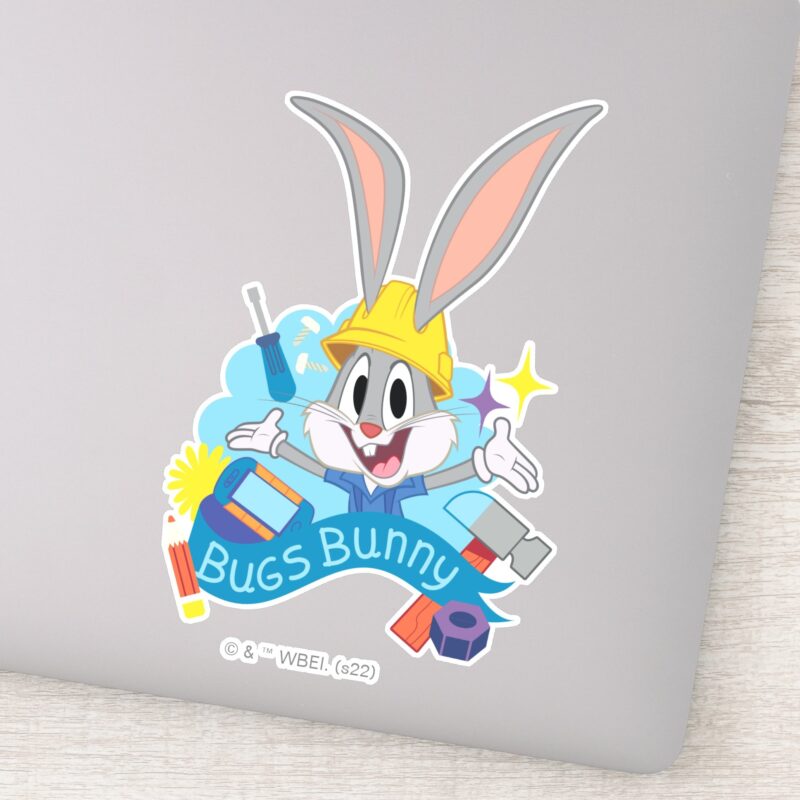 BUGS BUNNY BUILDERS™ BUGS BUNNY™ Character Art Sticker BUGS BUNNY BUILDERS™ BUGS BUNNY™ Character Art Sticker