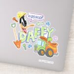 BUGS BUNNY BUILDERS™ DAFFY DUCK™ Sketch Art Sticker