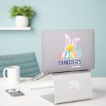 BUGS BUNNY BUILDERS™ Hard Hat Stacked Logo Sticker