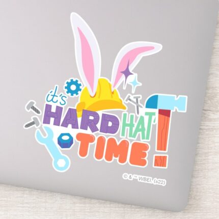 BUGS BUNNY BUILDERS™ Its Hard Hat Time Sticker