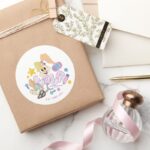 BUGS BUNNY BUILDERS™ Lola Sketch Art Classic Round Sticker