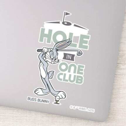 BUGS BUNNY™ Golfing Hole In One Club Sticker