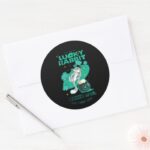 BUGS BUNNY™ Lucky Rabbit Classic Round Sticker