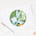 BUGS BUNNY™ Whats Up Doc Classic Round Sticker