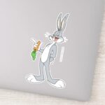 BUGS BUNNY™ With Carrot Sticker