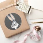 BUGS BUNNY™ Hands On Hips Classic Round Sticker