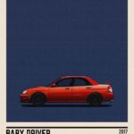 Baby Driver Movie Car Poster