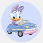 Baby Daisy Duck Classic Round Sticker
