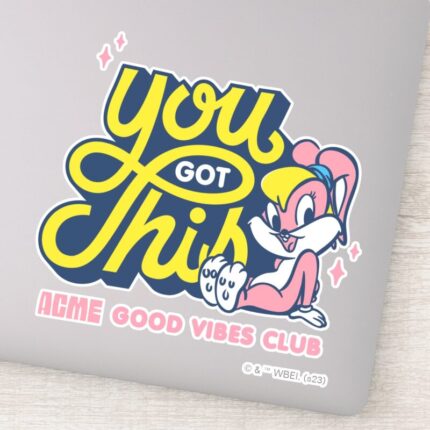 Baby Lola Bunny You Got This Sticker