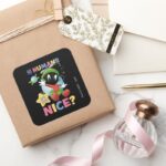 Baby MARVIN THE MARTIAN™ Hi Humans Square Sticker