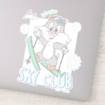 Baby SYLVESTER™ Ski Club Sticker
