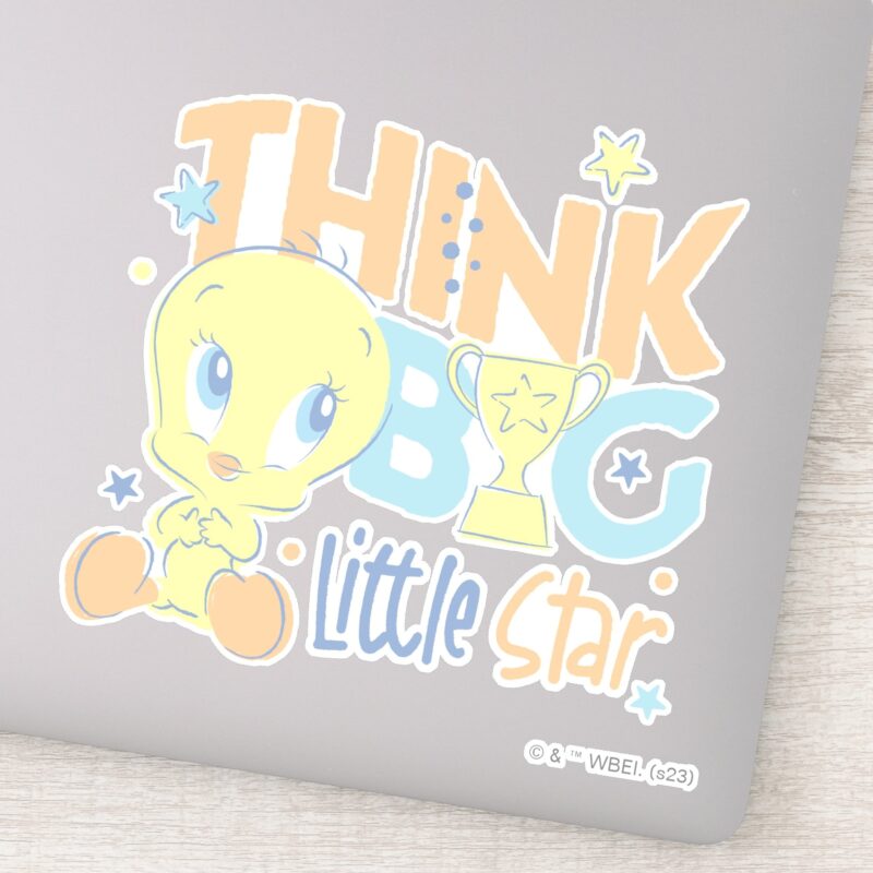 Baby TWEETY™ Think Big Little Star Sticker Baby TWEETY™ Think Big Little Star Sticker