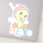 Baby TWEETY™ Hey Snow Sticker