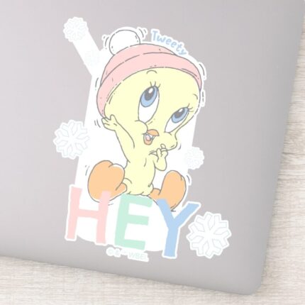 Baby TWEETY™ Hey Snow Sticker