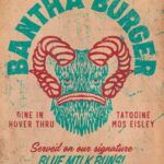 Bantha Burger Starwars Poster