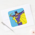 Batgirl Square Sticker