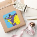 Batgirl Square Sticker