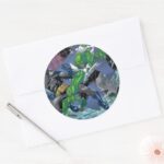 Batman Killer Croc Classic Round Sticker