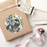 Batman Rise Up Collage 1 Classic Round Sticker